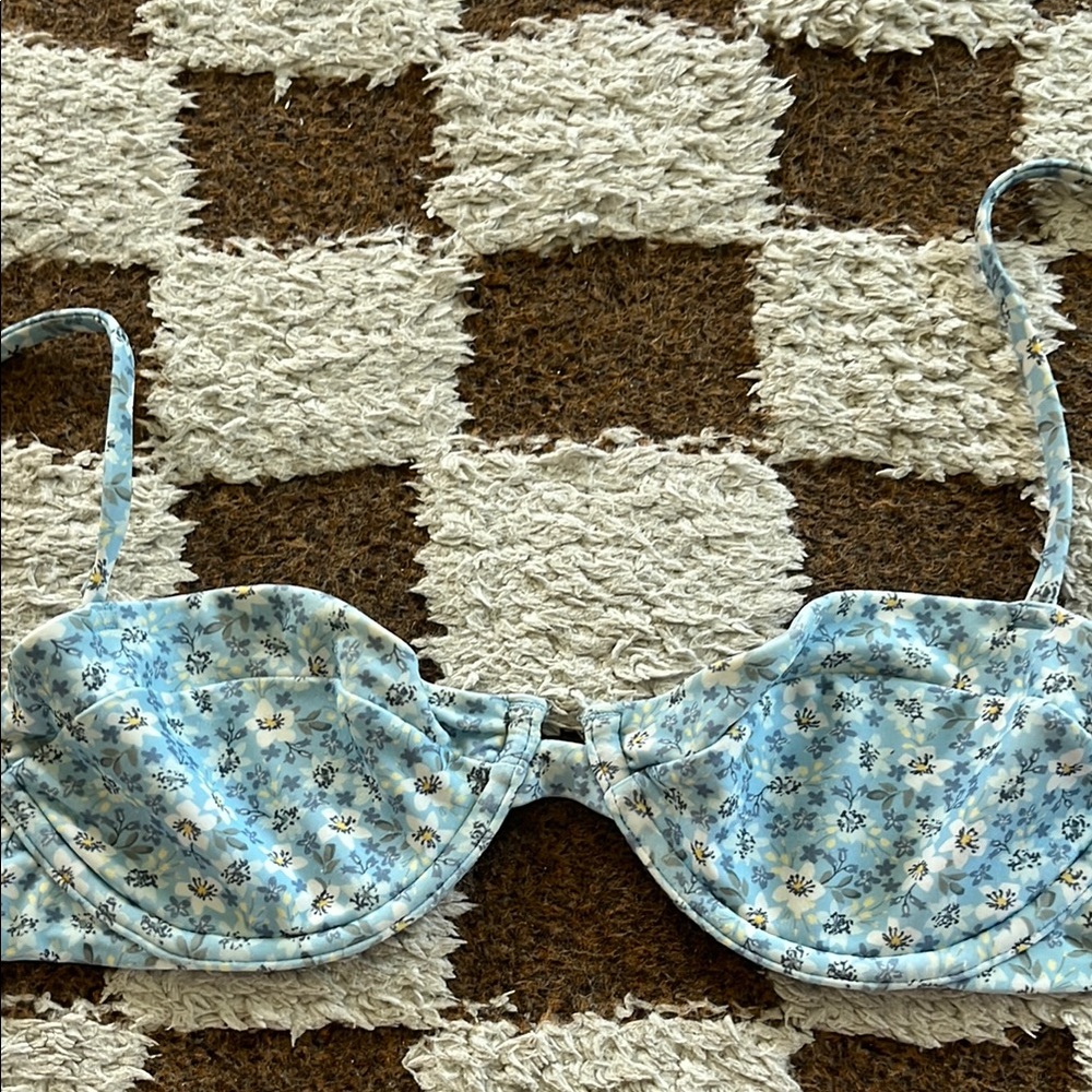 Womens Floral Bikini Top